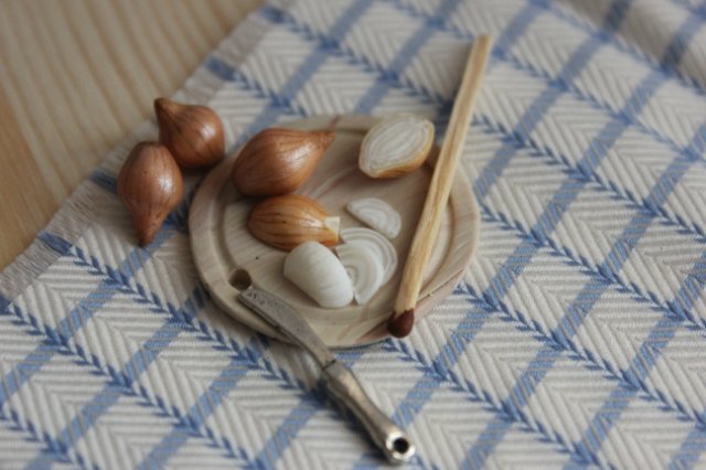 Урожай в коробке с "Фимо". Миниатюра для кукол