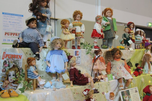 Выставка TEDDYBÄR TOTAL 2015 в Мюнстере. Часть четвертая - кукольно-завершающая