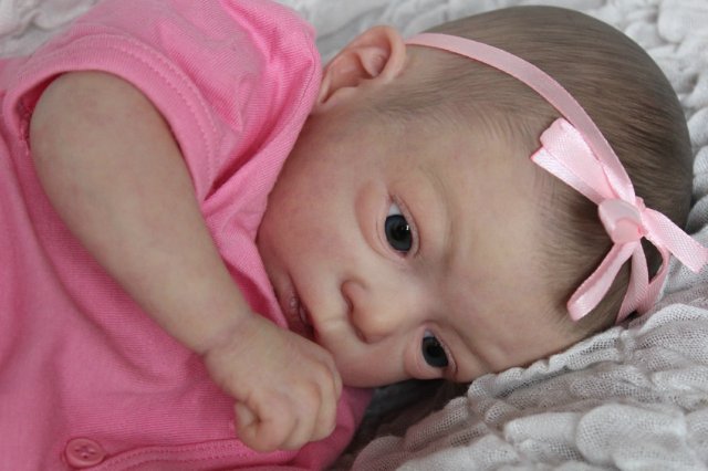 Малышка Аделия. Кукла реборн Катерины Осиповой-Коняевой (фото 7)