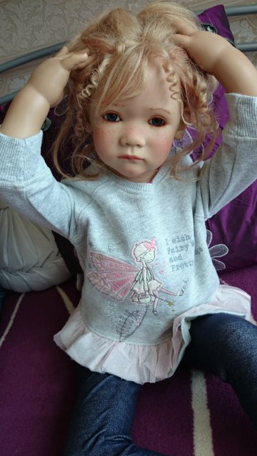 Девочки - грустиночки Илви и Милина от замечательного автора Аннетт Химштедт (фото 7)