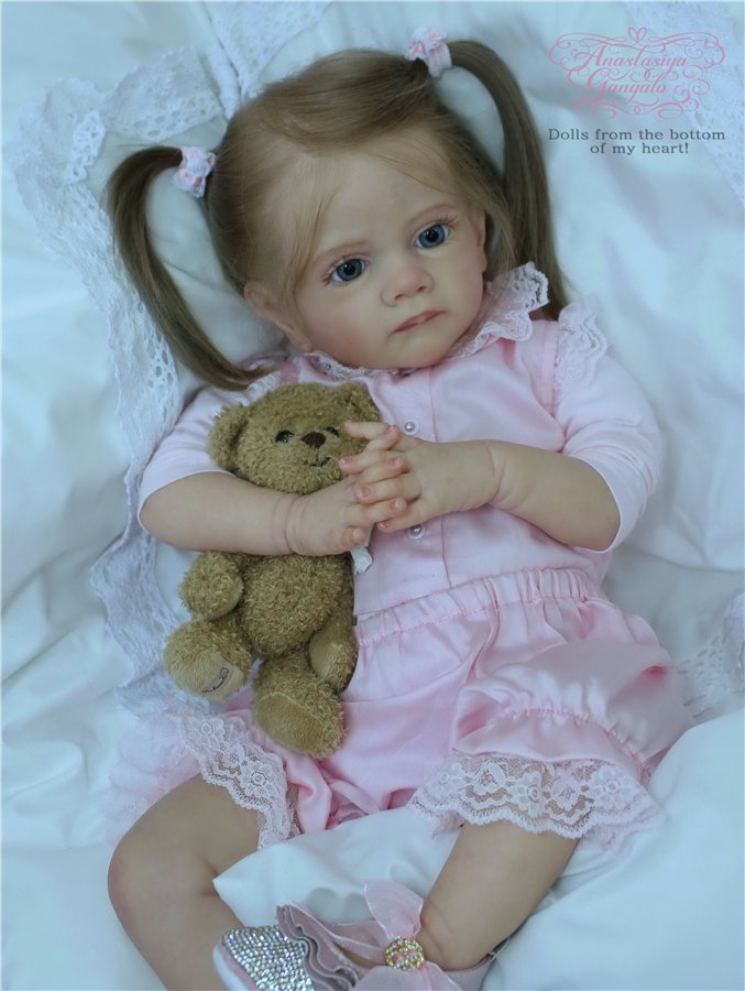 Дарина. Мой Прототип реборн Фрида от Каролы Вегерих (фото 6)