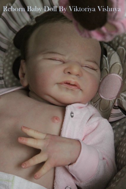 Наконец... представляю вам мою куколку... Реборн Виктории Вишни