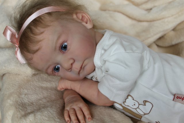 Мое маленькое солнышко Аделина! Кукла реборн Шепелевой Людмилы (фото 5)