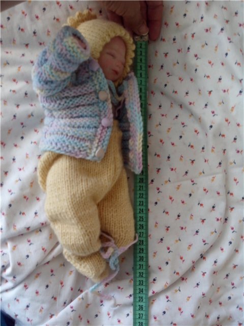 Кукла реборн Василь или Василина