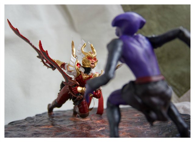 Скульптурная группа по игре Dota. Legion Commander Arcana vs Faceless Void