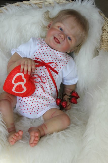 Томочка! Кукла реборн на основе молда Tommy by Sandy Faber (фото 6)