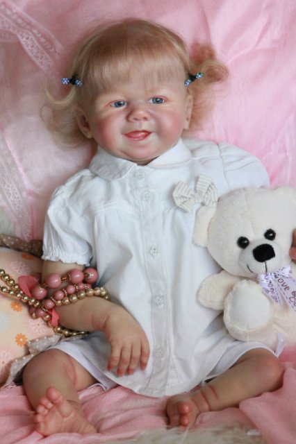 Томочка! Кукла реборн на основе молда Tommy by Sandy Faber