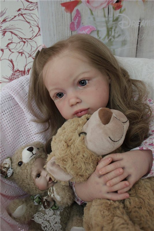 Ласковая Лиза. Кукла реборн Анастасии Гангало