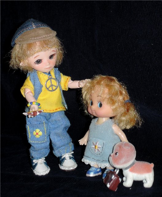 Дилька знакомится — Куклы и тела Obitsu (Обитсу): 1/6 (фото 2)