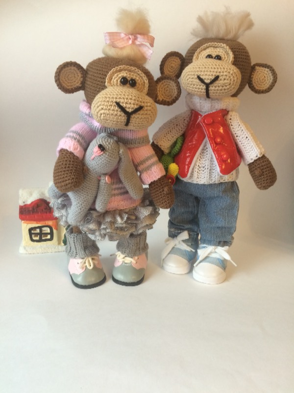 Новые игрушки вязанные крючком