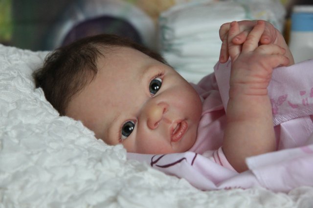 Малышка Кармен. Куколка реборн Виктории Вишни