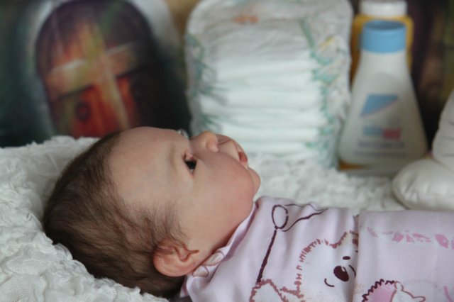 Малышка Кармен. Куколка реборн Виктории Вишни