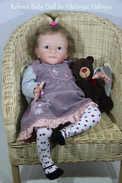 Настенька из сказки Морозко! Куколка реборн Виктории Вишни