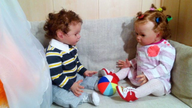 Феденька и Фаечка — Куклы Реборн (Reborn): работы мастеров (фото 3)