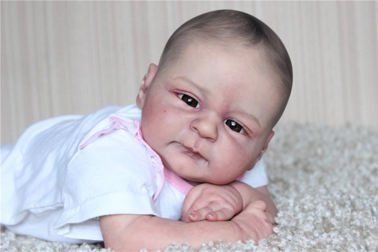 Забавная малышка. Кукла реборн Светланы Преображенской (фото 10)