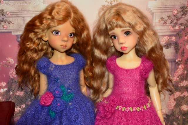 Весеннее настроение. Платья для кукол Kaye Wiggs