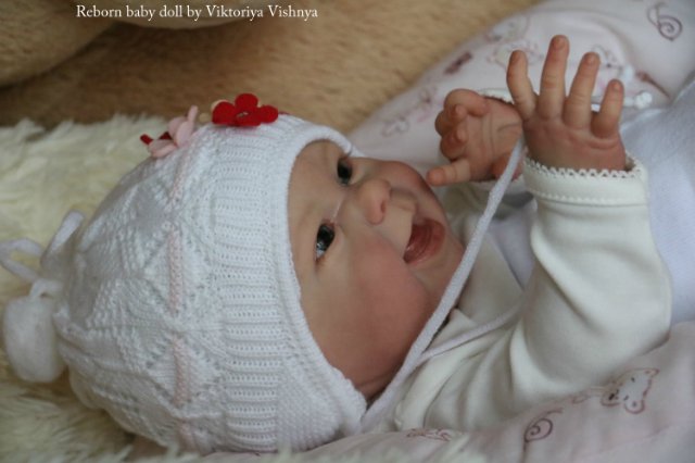 Мейзи... Куколка Реборн Виктории Вишни