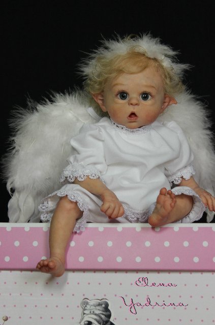 Поваренок по мотивам работы "Прототип мини Офелии". Куклы реборн Елены Ядриной