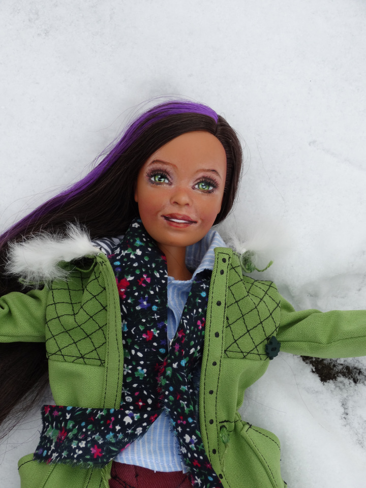 Первый снег | Бэйбики Первый снег — ООАК и кастом Барби (Barbie): репейнт