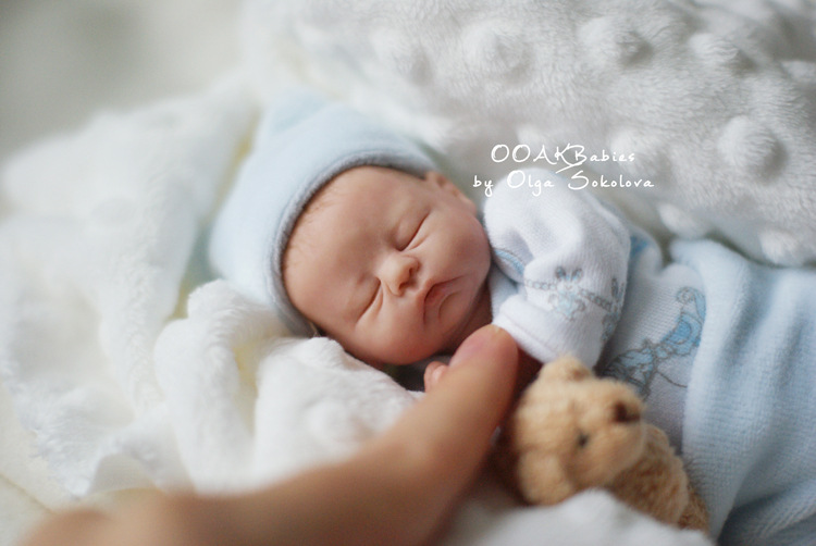 Авторские куклы Лука и Лиза. Младенцы ООАК Ольги Соколовой (фото 4)