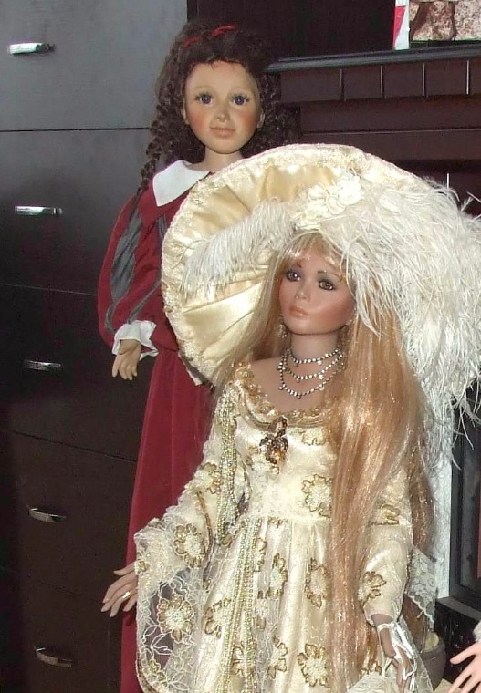 Наше новое фарфоровое великолепие - пополнение коллекции: куклы Rustie и Größle-Schmidt