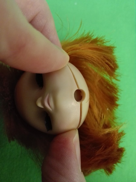Пересадка Blythe Petite на Polly Pocket