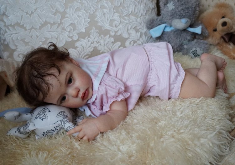 Я назвала ее Scarlett. Кукла реборн Наталии Коноваловой (фото 4)