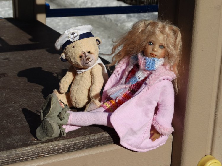 Весенняя прогулка — Куклы Annette Himstedt (Аннетт Химстедт): коллекционные