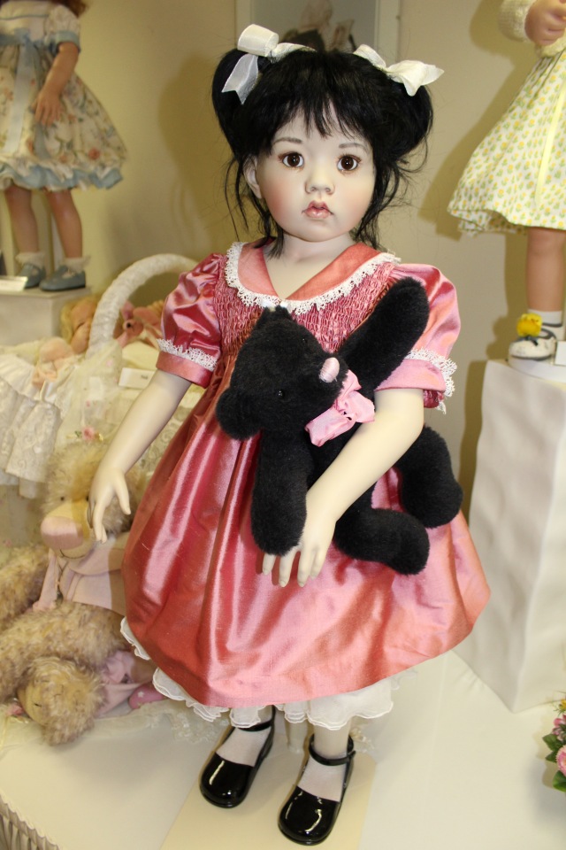 Пасхальная встреча в магазине кукол Хильдегард Гюнзел. Новая коллекция из резин 2017. Азиаточка Tian Yu