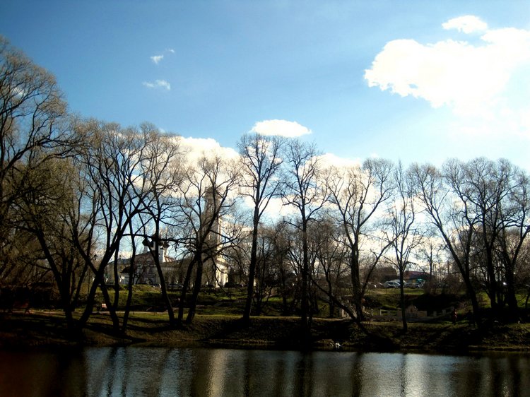 Прогулка в парке. Галочка - коллекционная куколка Дианы Эффнер