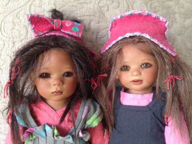 Клубные мини Химочки Reki и Leleti, коллекционные куклы A. Himstedt