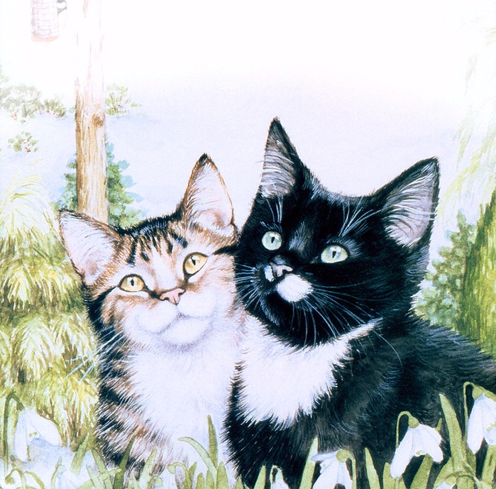 Позитивные и светлые картины Debbie Cook