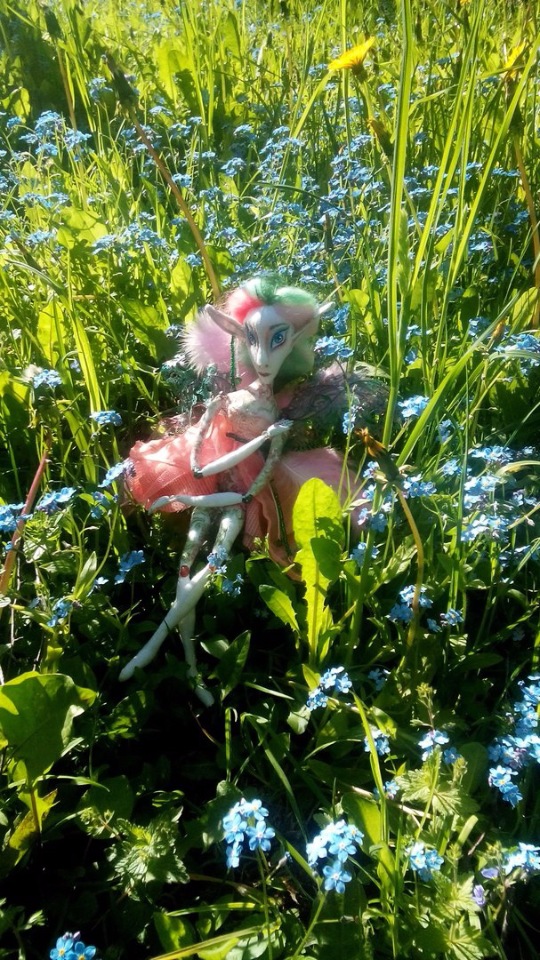 Коллекция кукол "Свет и Тень Хрустального Озера": Свет Кристалла