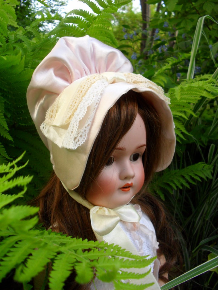 Французский боннет — Редкие антикварные куклы и реплики: воск (фото 6)