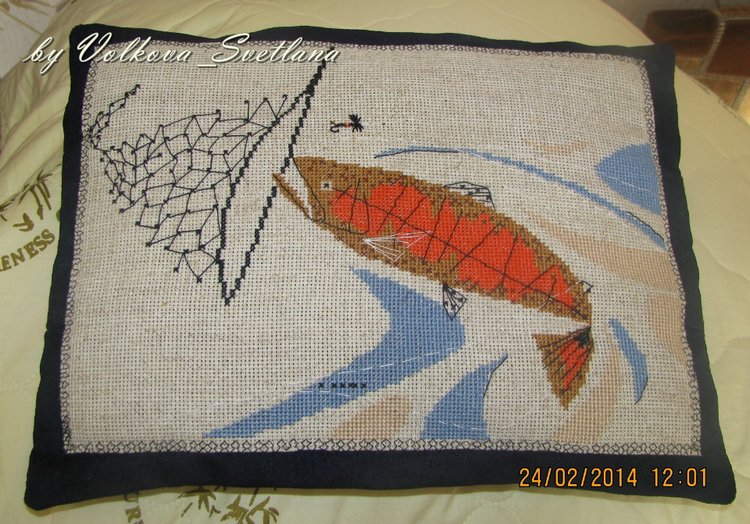 Вышивка в интерьере — Вышивка крестиком