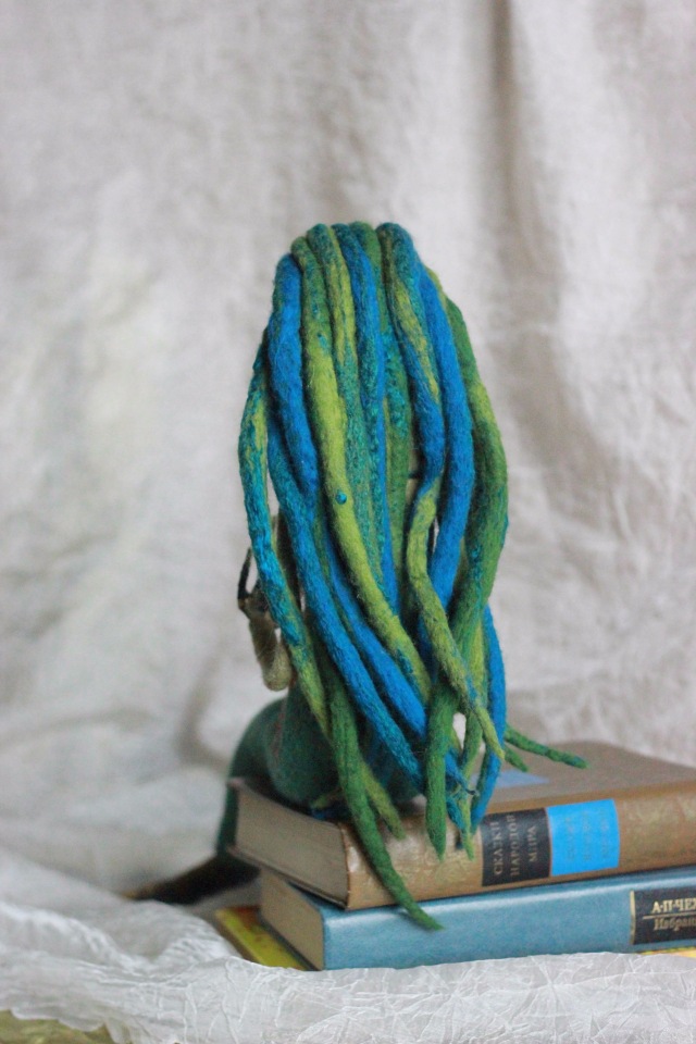 Царь Водяник — Авторские куклы из шерсти (валяние): сухое (фото 9)