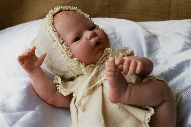 Новый малыш родился. Мини реборн (фото 7)