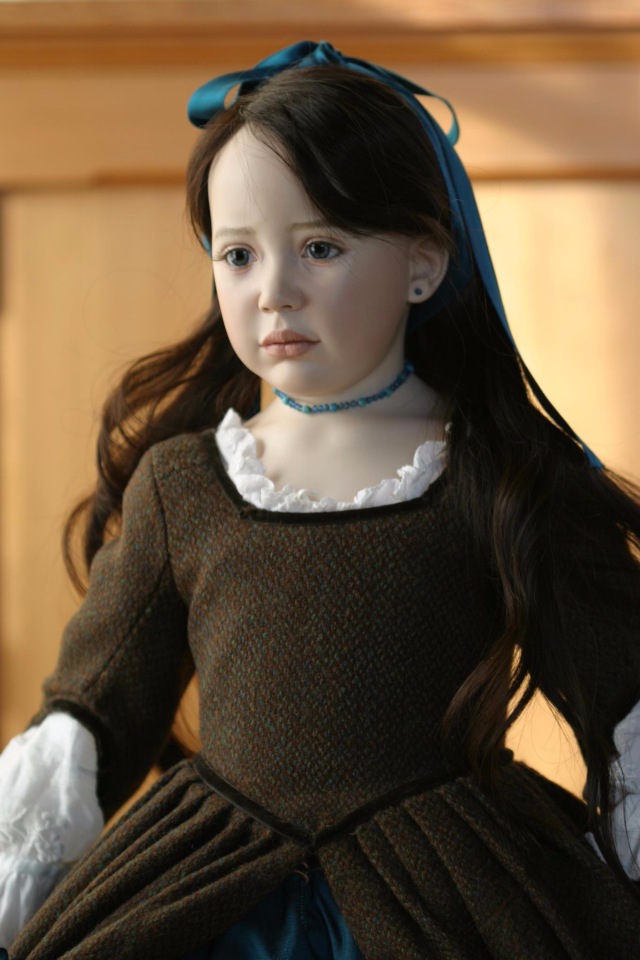 Процесс создания фарфоровых кукол - Джинн Гросс (Jeanne Gross). Часть пятая: Машина времени