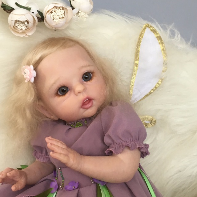 Цветочек-кукла реборн Элины Кудрявцевой
