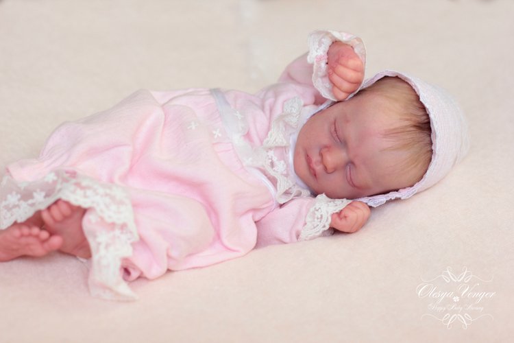 Моя кроха Эшли. Кукла реборн Олеси Венгер