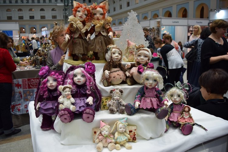 VIII Московская международная выставка Искусство куклы. Таланты и поклонники. Часть II