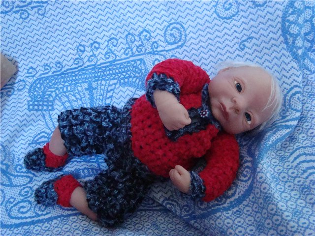 Малыш из пластики. Авторская кукла Ирины Кондрашовой