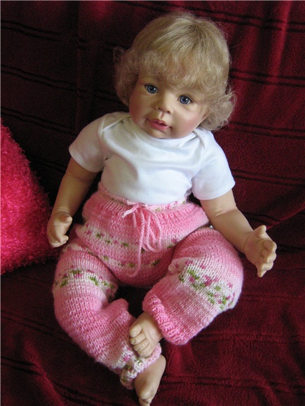 Маленькая красавица в розовом - кукла KITTY von Monika Levenig (фото 3)