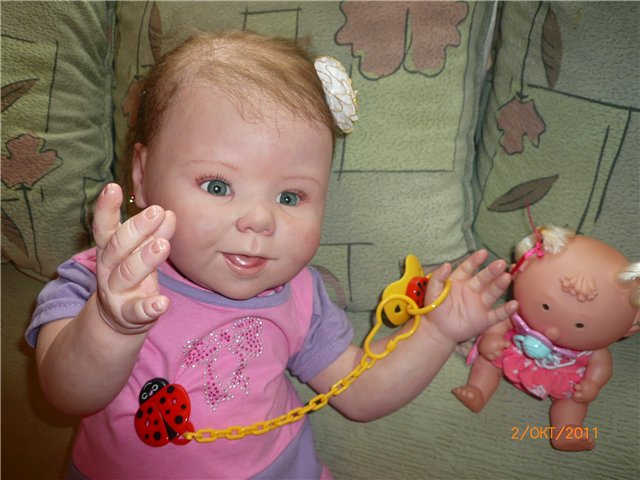 Прогулочка. Кукла реборн Кристалета (фото 7)