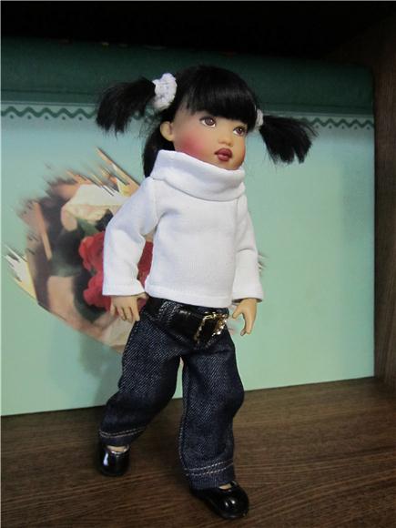 Осенняя прогулка. Куколка Helen Kish Zsu Zse (фото 2)