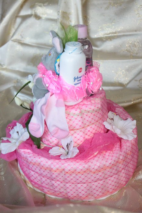 Тортик из памперсов — Другие хобби и увлечения: сад (фото 6)