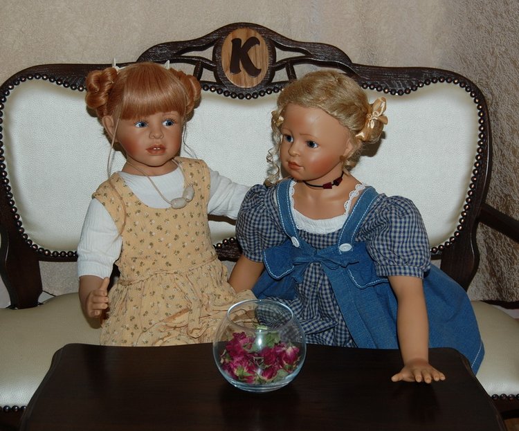 Куклы от Heidi Plusczok - Мариетта и Кристина