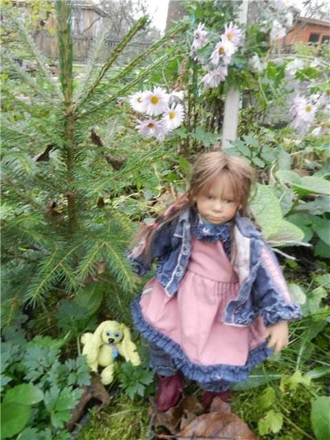 Мои крохотульки на природе. Клубные куколки от Аннет Химштед