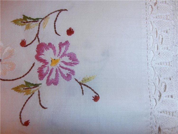 Личная коллекция винтажных скатертей и салфеток (фото 5)