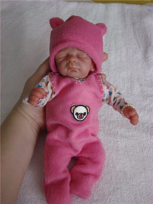 Моя первая силиконовая малышка Кондрашовой Ирины